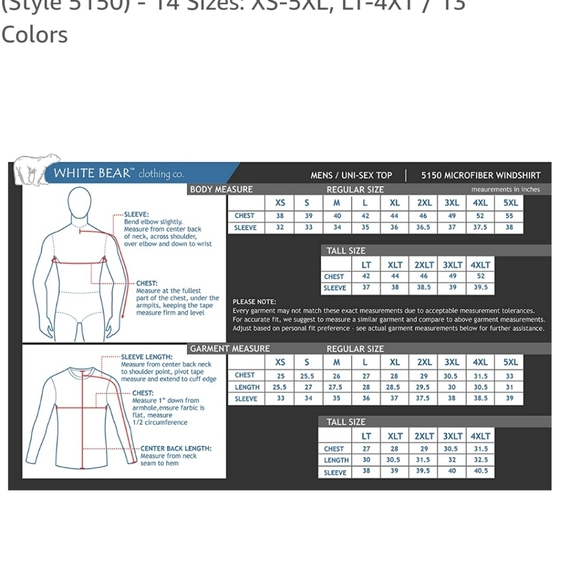 GOLF WINDBREAKER White Bear 2XL lightweight V-neck 1 hunter green & 1 navy - Picture 8 of 8